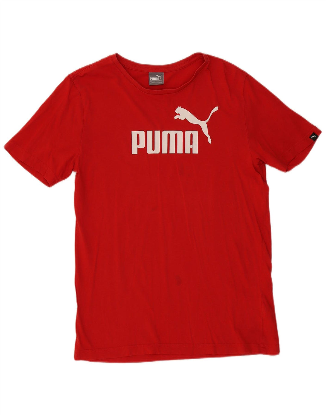 PUMA Herren Graphic T-Shirt Top Small Rot