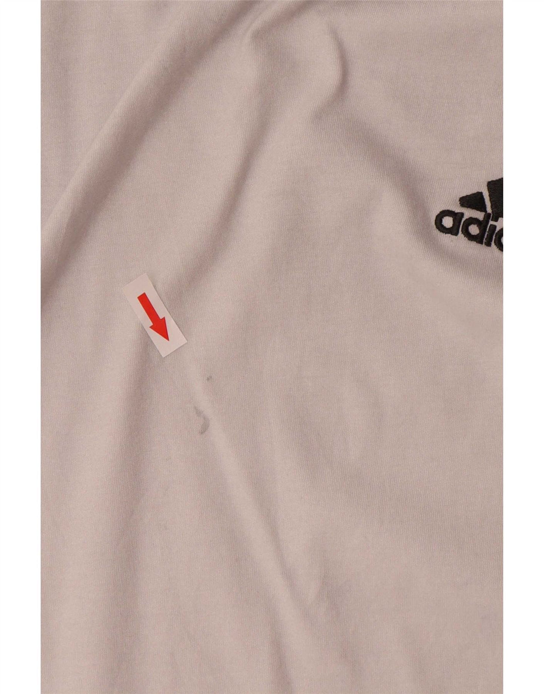 Adidas Herren T-Shirt Top Large Weiß Baumwolle