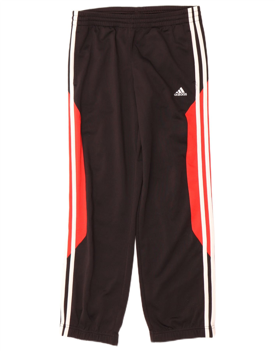 ADIDAS Jungen-Trainingshose, Jogginghose, 11–12 Jahre, Schwarz, Farbblock