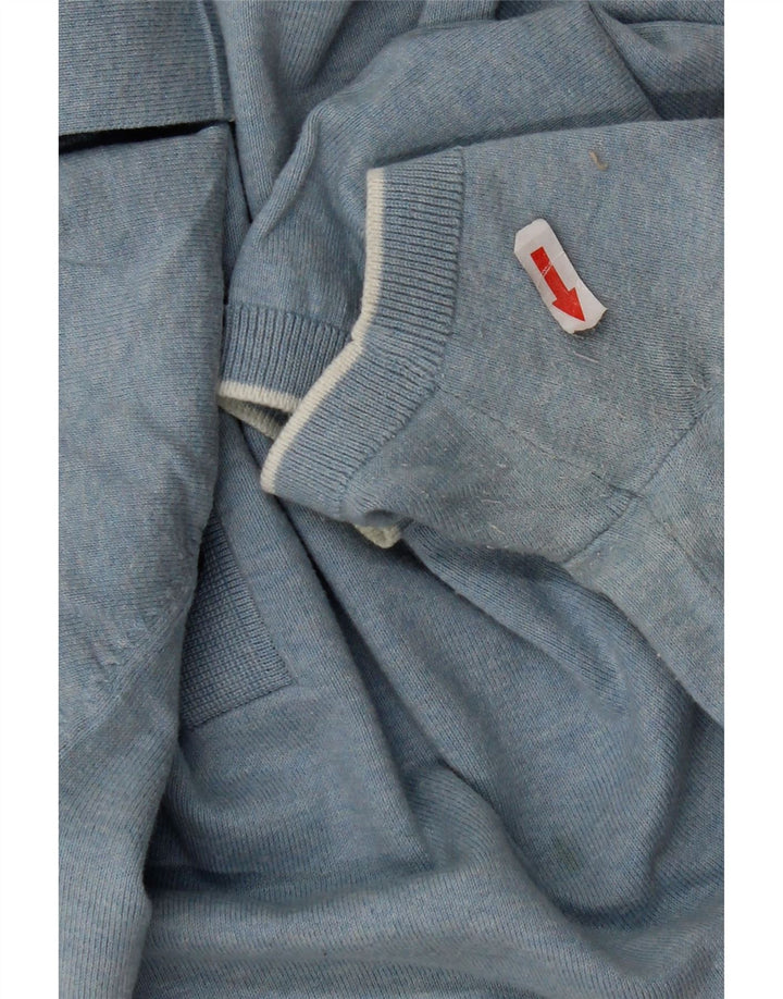 Marks & Spencer Herren Poloshirt XL Blau Baumwolle