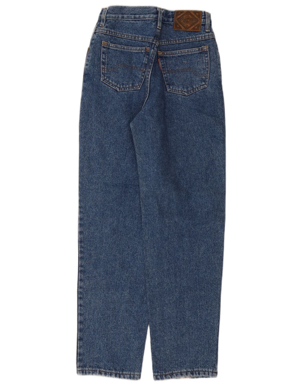 Pepperino Damen Tapered Jeans UK 12 Medium W26 L28 Blaue Baumwolle