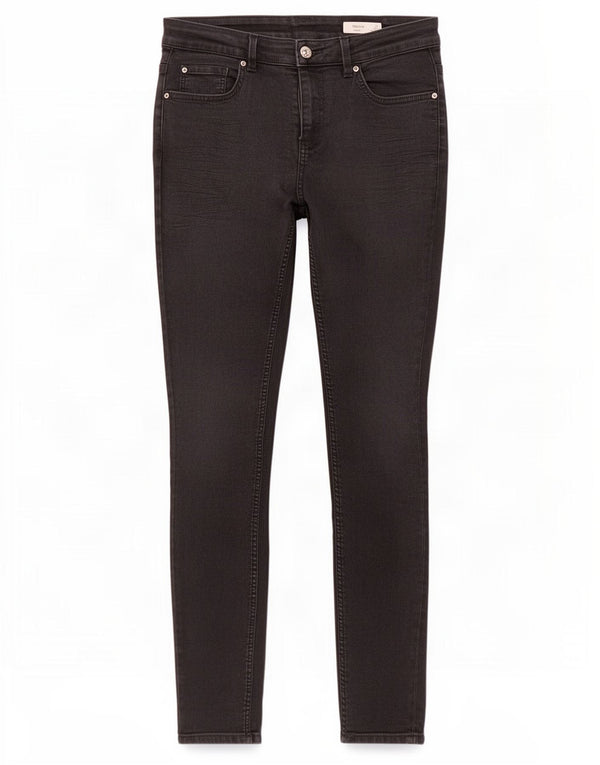 Marks & Spencer Damen The Ivy Skinny Jeans UK 14 Large W30 L29 Schwarz