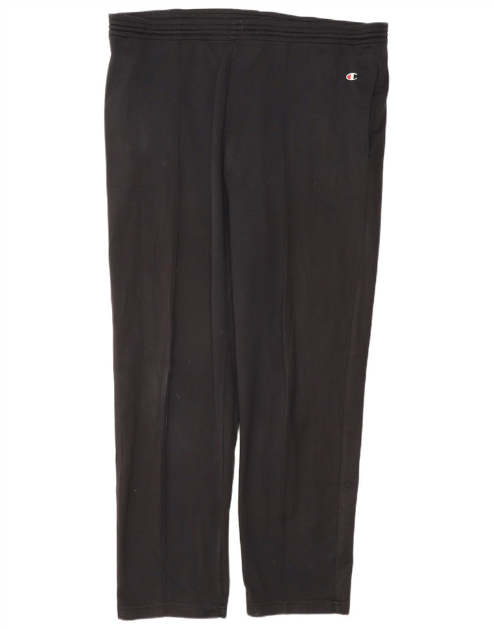 Champion Herren-Trainingshose, groß, aus schwarzem Polyester