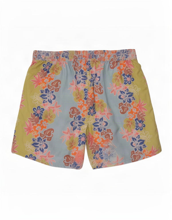 Vilebrequin Herren-Badeshorts 3XL, mehrfarbiges Blumenmuster, Polyamid