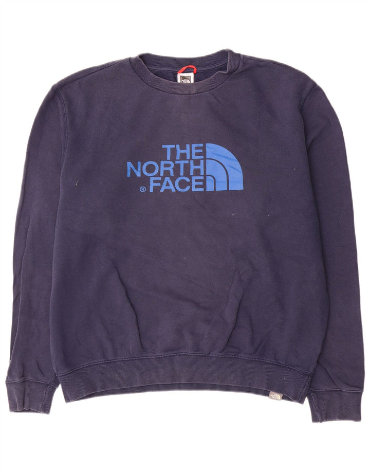 The North Face Herren-Sweatshirt mit grafischer regulärer Passform, Größe L, Marineblau