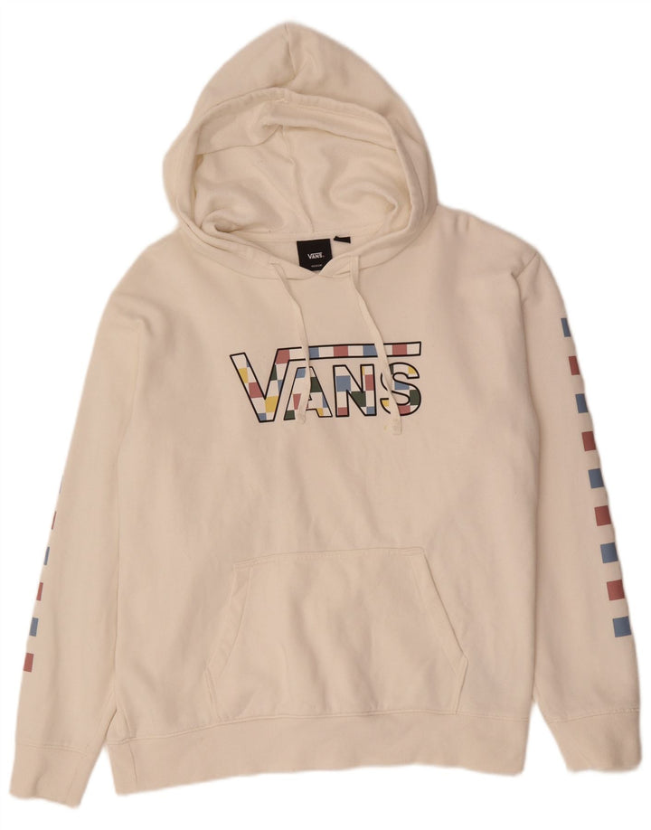 Vans Herren-Kapuzenpullover mit Grafik, mittelweiße Baumwolle
