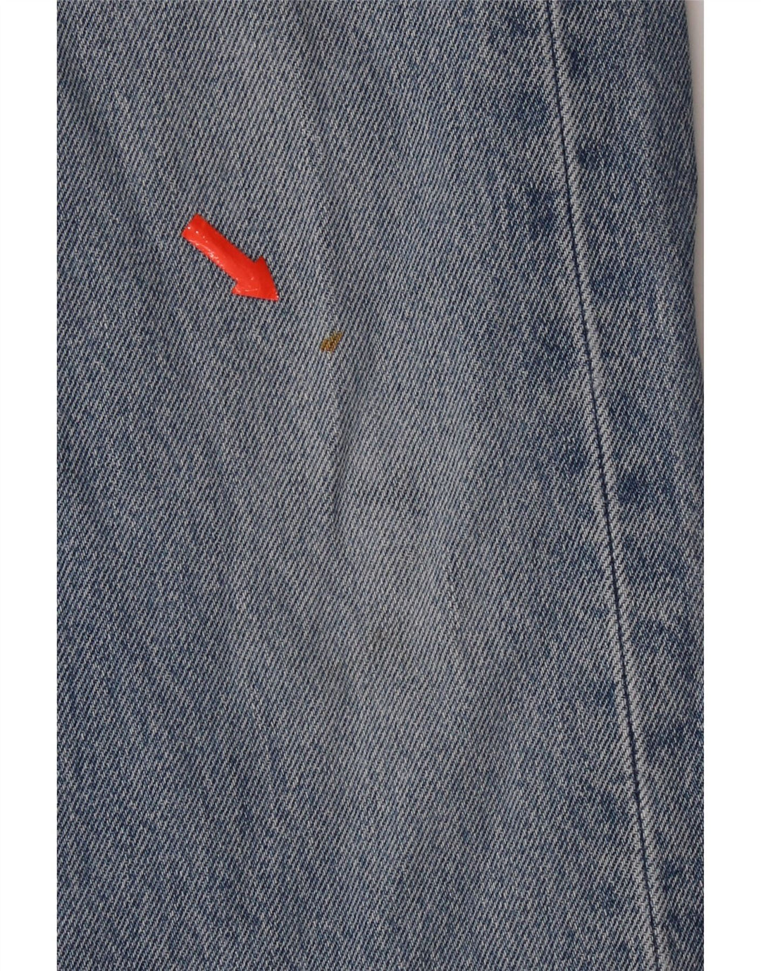 Levi's Herren 501 Straight Jeans W33 L30 Blaue Baumwolle