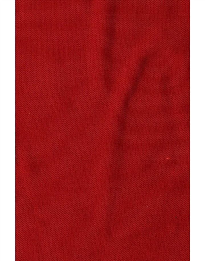 Kappa Herren-Poloshirt, große rote Baumwolle