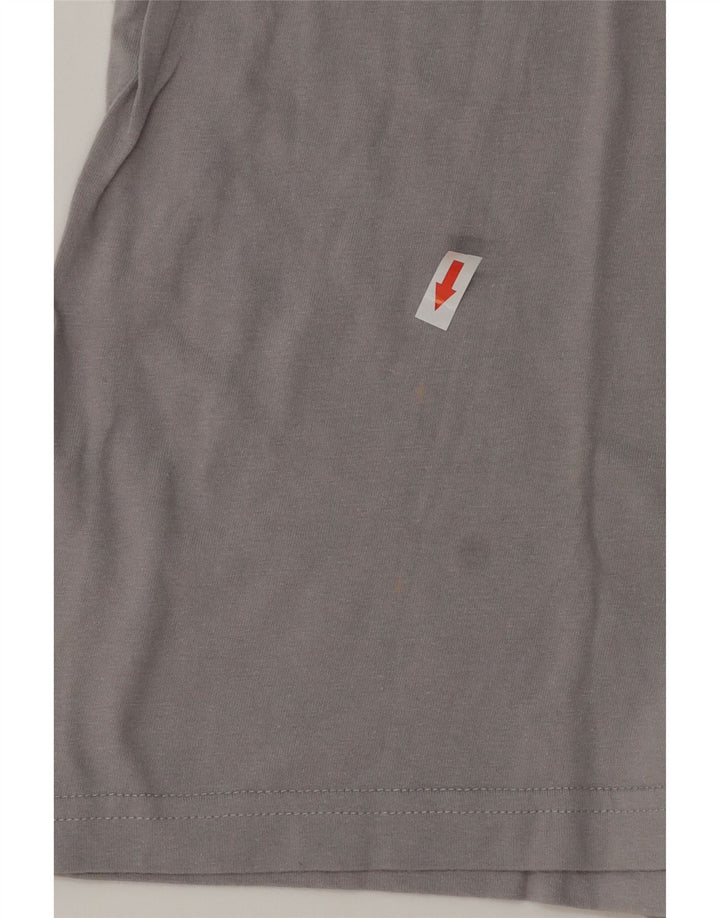 Kappa Herren T-Shirt Top 2XL Grau Baumwolle