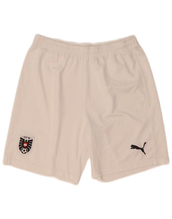 Puma Herren Sportshorts Medium Weiß