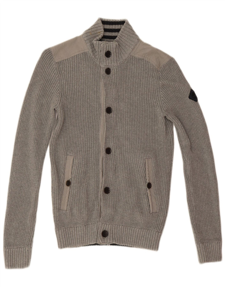 Timberland Herren Earthkeepers Slim Fit Pullover mit Reißverschluss am Hals Mittelgrau