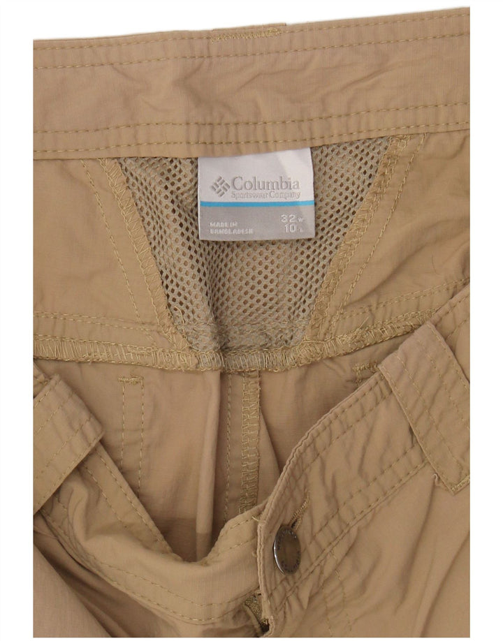 COLUMBIA Herren Cargoshorts W32 Medium Beige Nylon