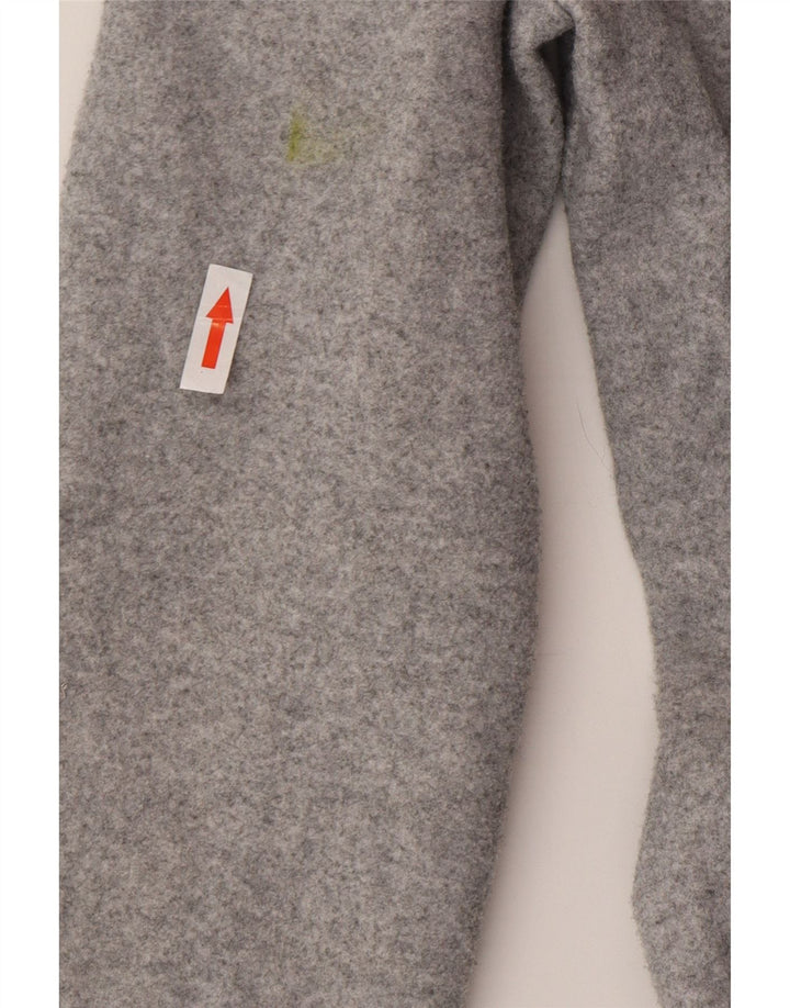 Zara Womens Open Overcoat UK 10 Small Grau