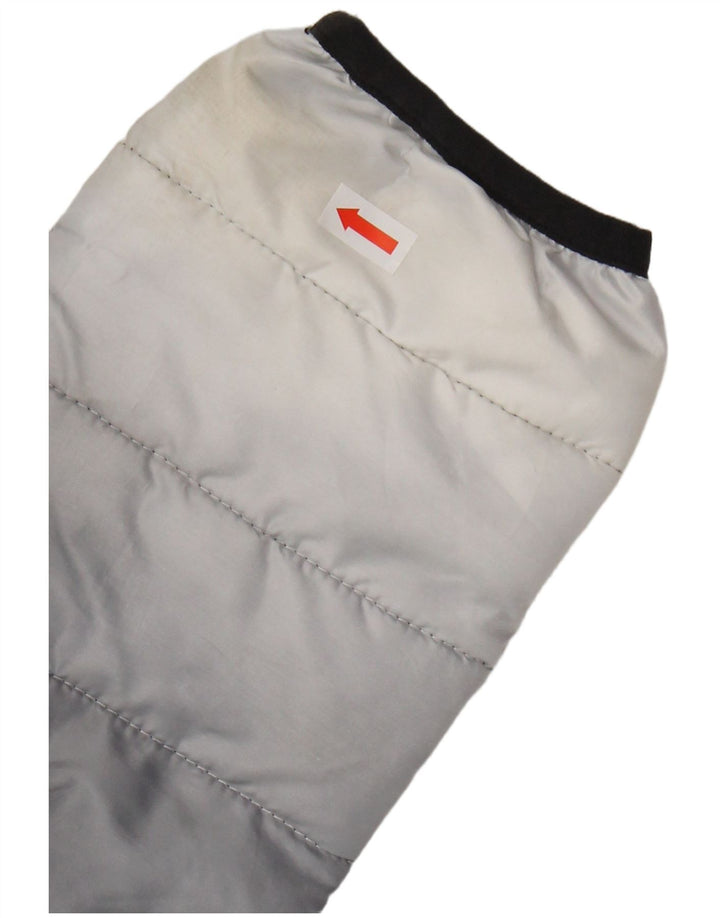 ELLESSE Wattierte Herrenjacke mit Kapuze, UK 34, XS, Marineblau, Farbblock-Polyester