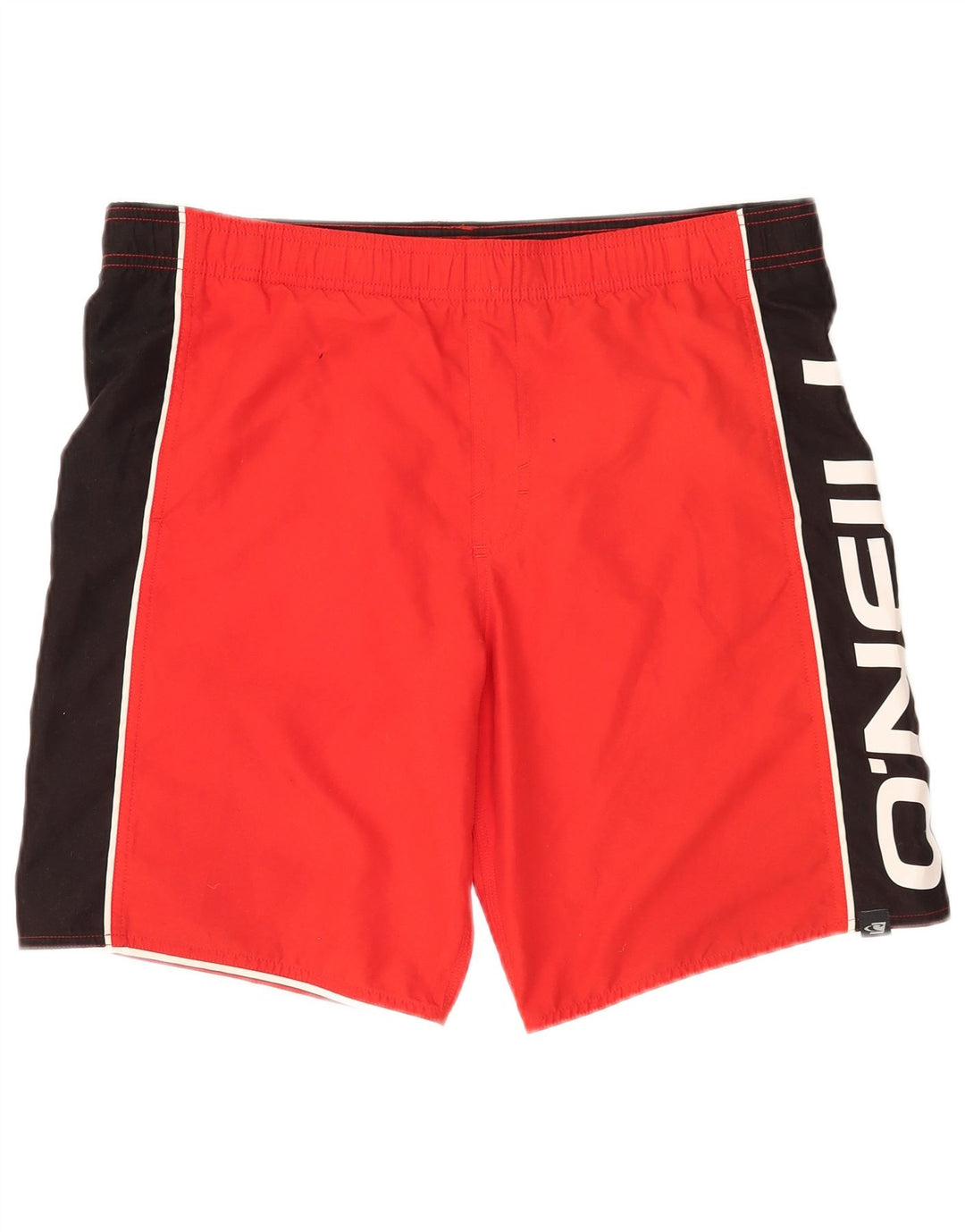 O'Neal Herren-Badeshorts mit Grafik, Größe L, Rot, Farbblock