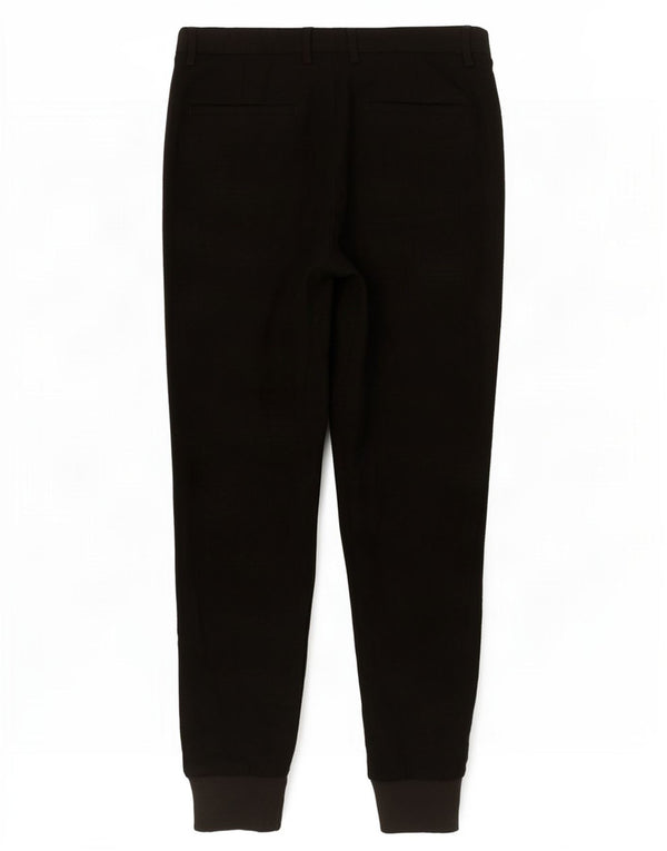 Zara Herren Jogger Freizeithose EU 38 Small W30 L29 Schwarz Polyester