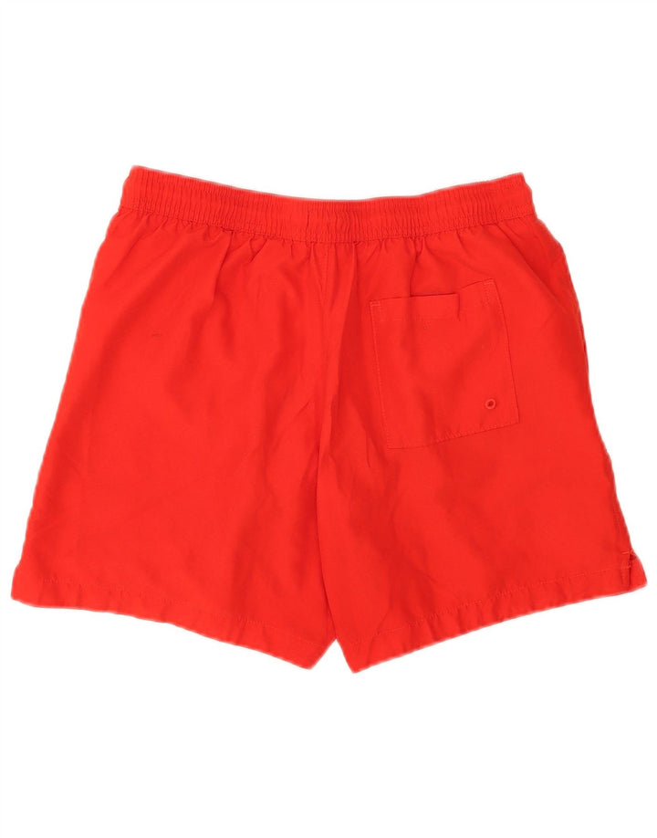 Calvin Klein Herren Badeshorts mit Grafik, Größe S, Rot, Polyester