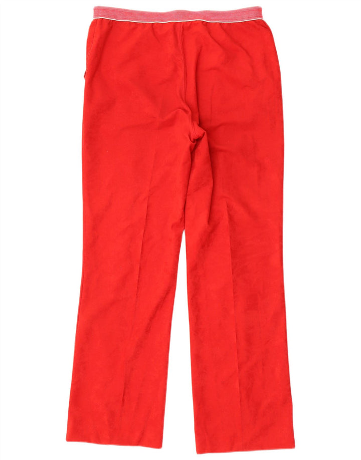 SERGIO TACCHINI Damen-Trainingshose IT 48 XL W34 L29 Rotes Triacetat