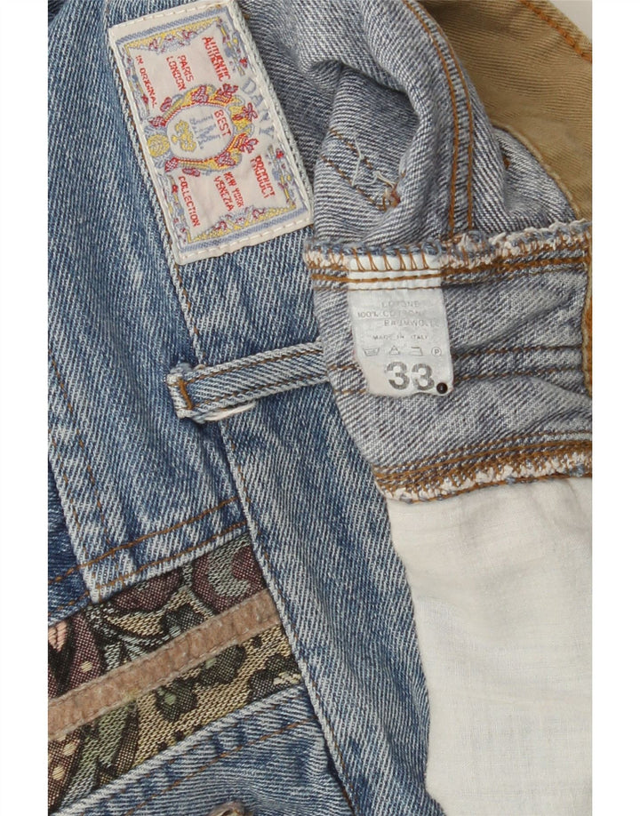 VINTAGE Womens Straight Jeans W33 L27 Blue Cotton Vintage Vintage and Second-Hand Vintage from Messina Hembry 