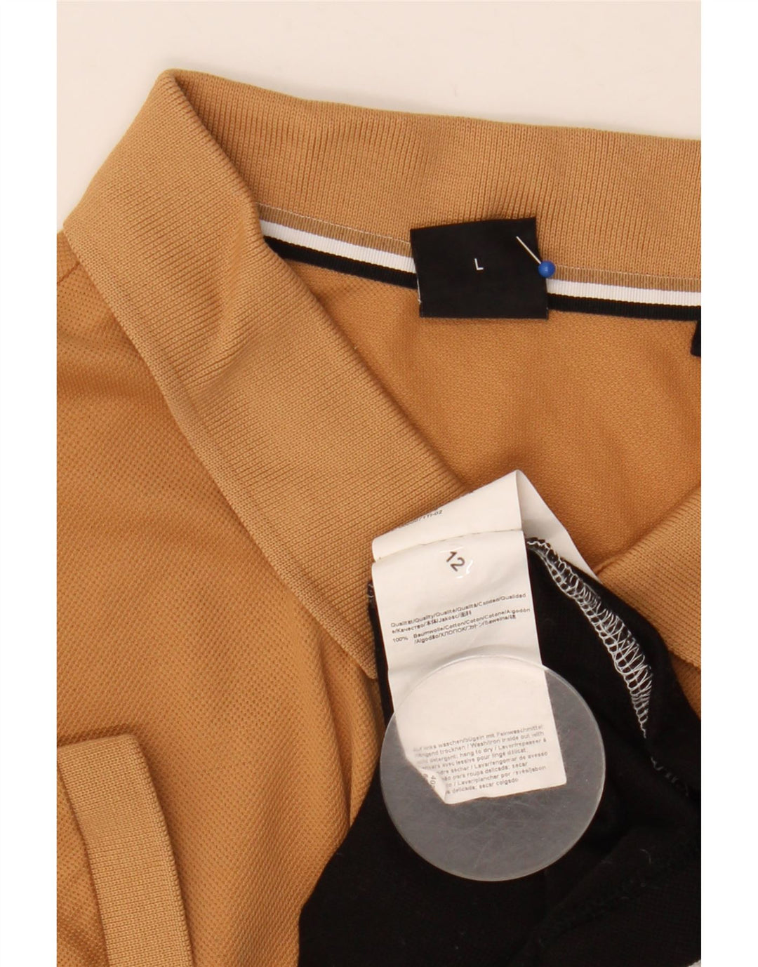 Hugo Boss Herren-Poloshirt, groß, mehrfarbig, Colourblock-Baumwolle