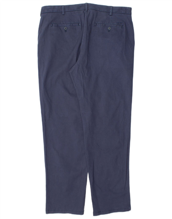 IZOD Gerade Chino-Hose für Herren, W36, L32, Marineblau, Baumwolle