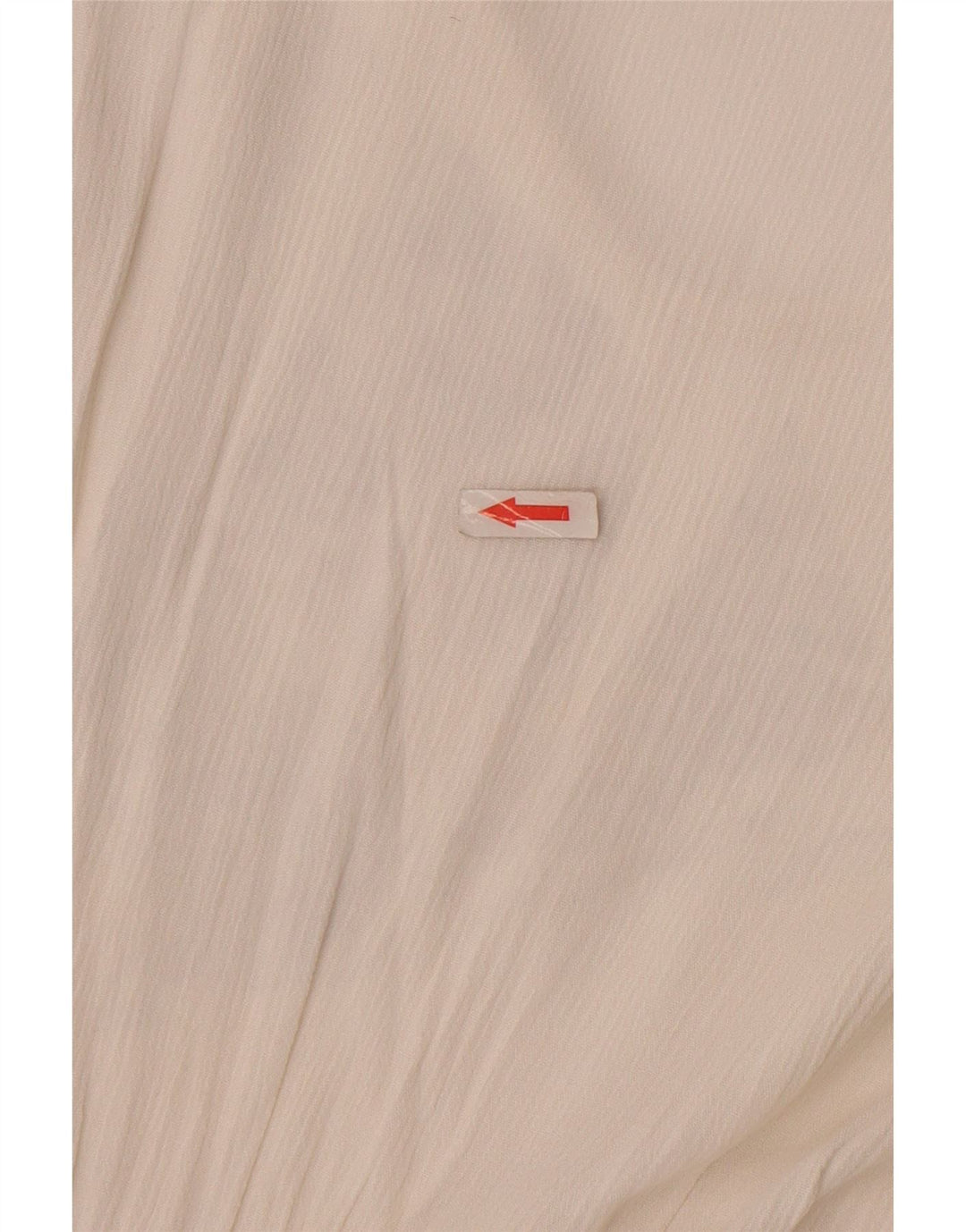 Oasis Damen A-Linien-Kleid UK 10 Small Weiße Viskose