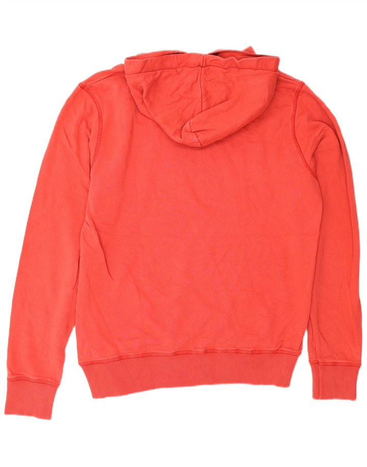 Jack & Jones Herren-Kapuzenpullover mit Grafik, mittelrote Baumwolle