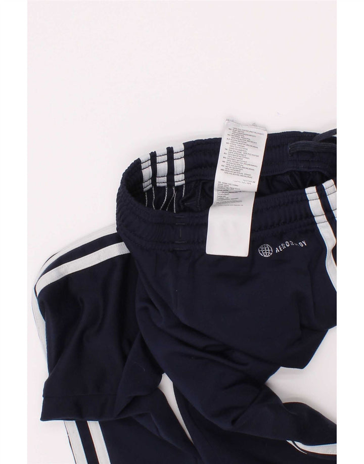 Adidas Aeroready-Trainingshose für Jungen, 7–8 Jahre, marineblaues Polyester