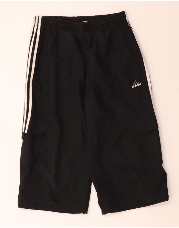 Adidas Herren Bermuda Sport Shorts Small Schwarz Polyester