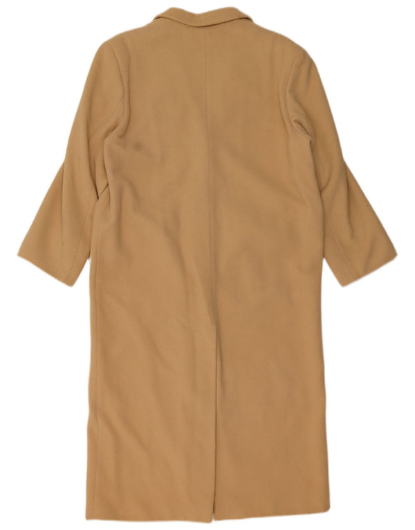 Benetton Womens Loose Fit Overcoat IT 42 Mittelbeige Wolle