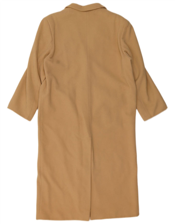 Benetton Womens Loose Fit Overcoat IT 42 Mittelbeige Wolle