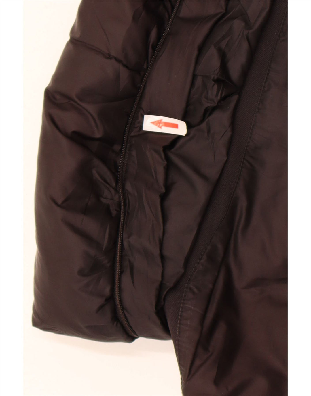 Geox Respira Damen Übergroße wattierte Jacke UK 10 Small Schwarz Polyester