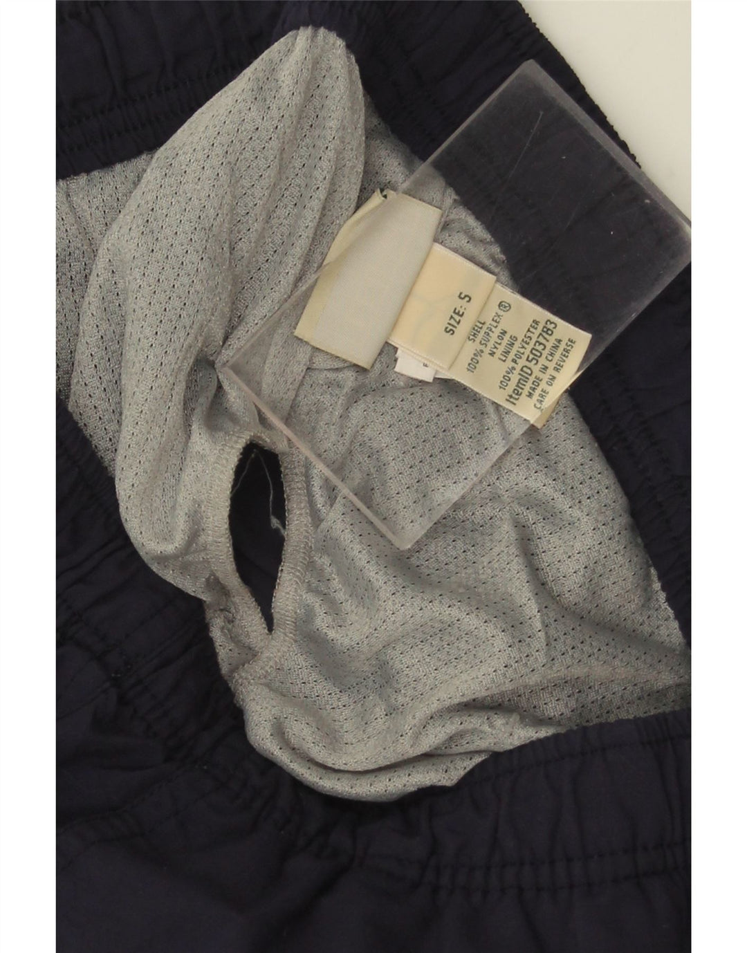 L.L.BEAN Herren-Badeshorts, klein, marineblaues Nylon