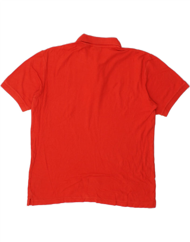 FILA Mens Polo Shirt Large Red Cotton Vintage Fila and Second-Hand Fila from Messina Hembry 