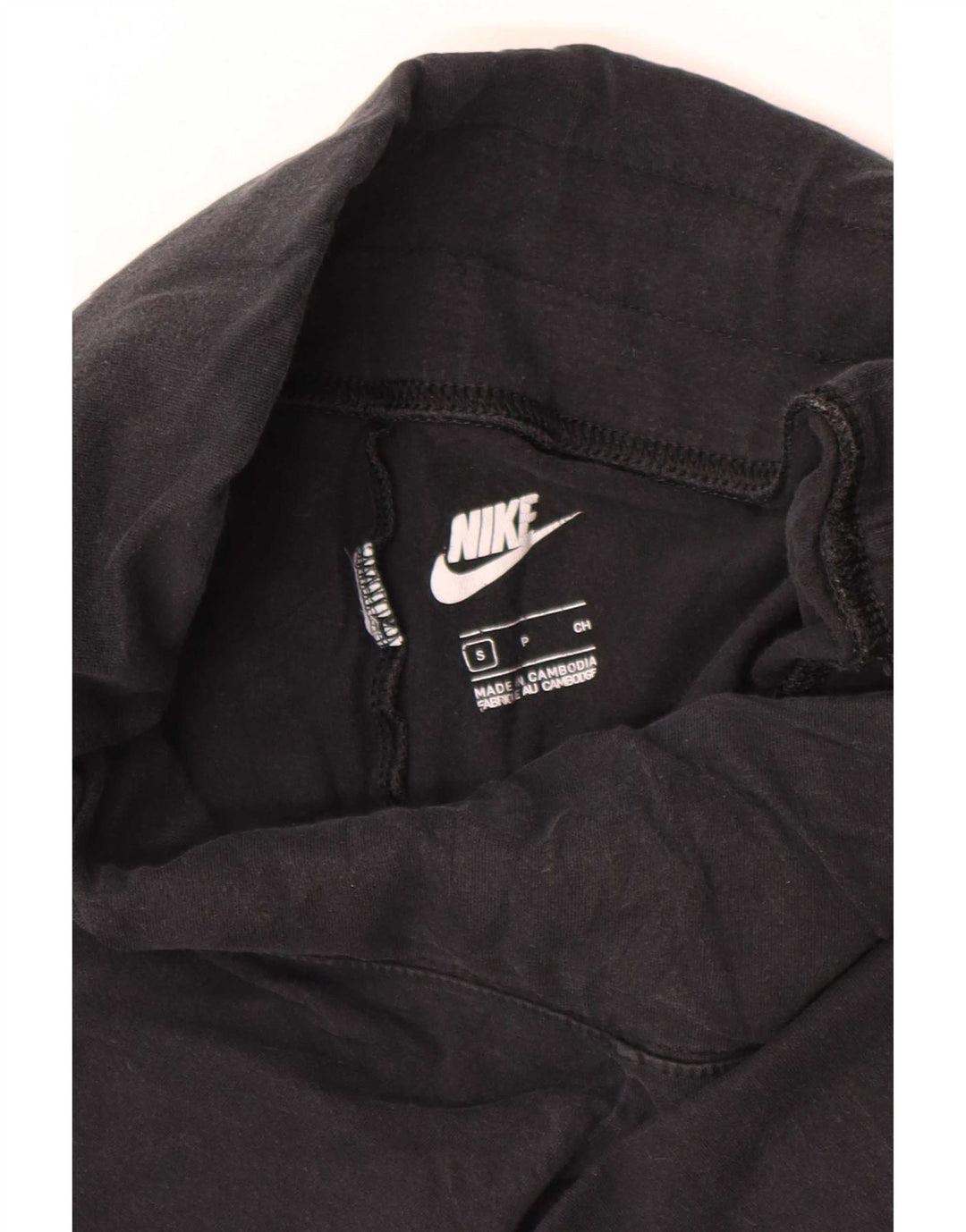 Nike Damen Graphic Crop Leggings UK 8 Small Schwarz