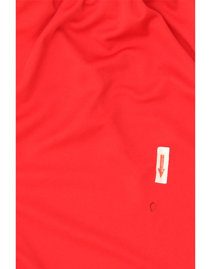 Nike Herren-Sportshorts aus mittelrotem Polyester