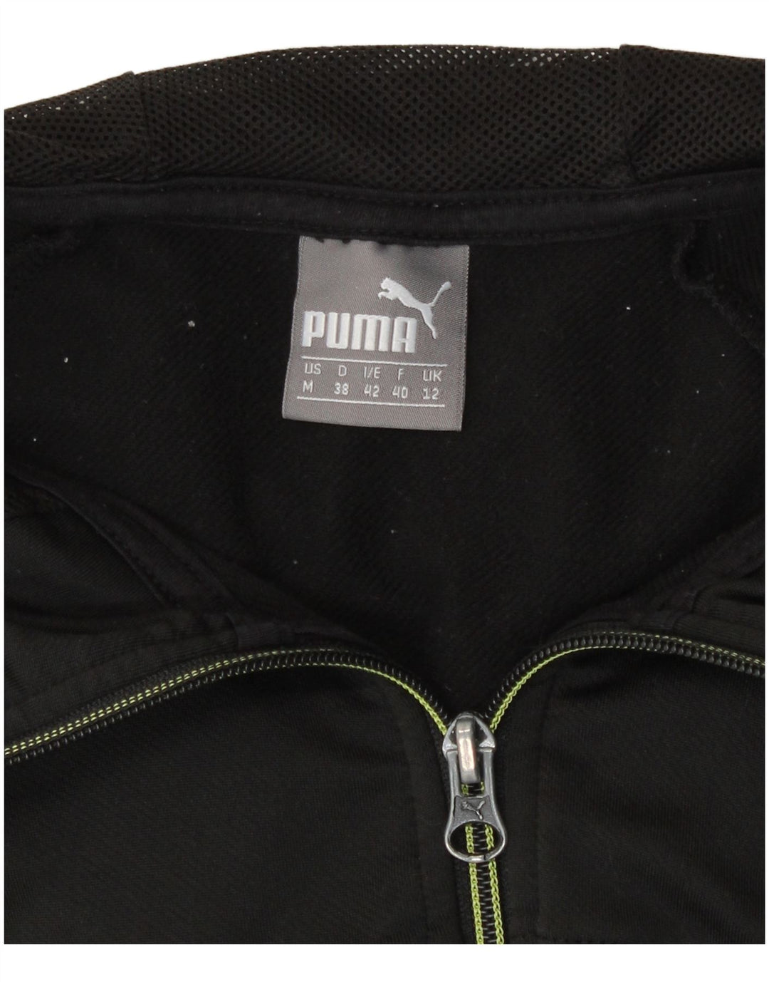 Puma Damen-Trainingsanzug mit Kapuze, Top-Jacke, UK 12, mittelschwarz, Polyester