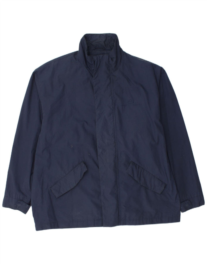 Sergio Tacchini Herren Utility Jacke UK 44 2XL Marineblau
