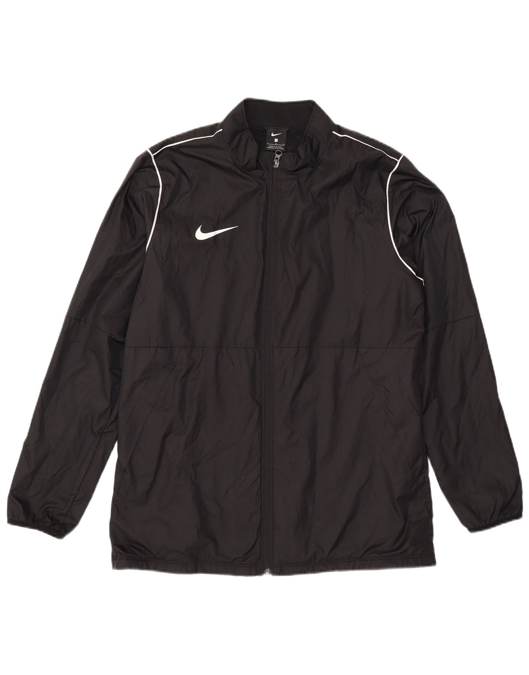 Nike Herren Regenjacke UK 40 Large Schwarz Polyester