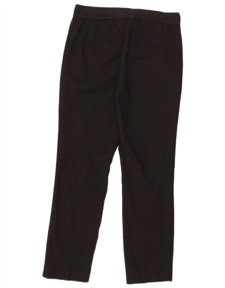 Gerade Chino-Hose für Damen von Zara, Größe L, W30, L27, Schwarz