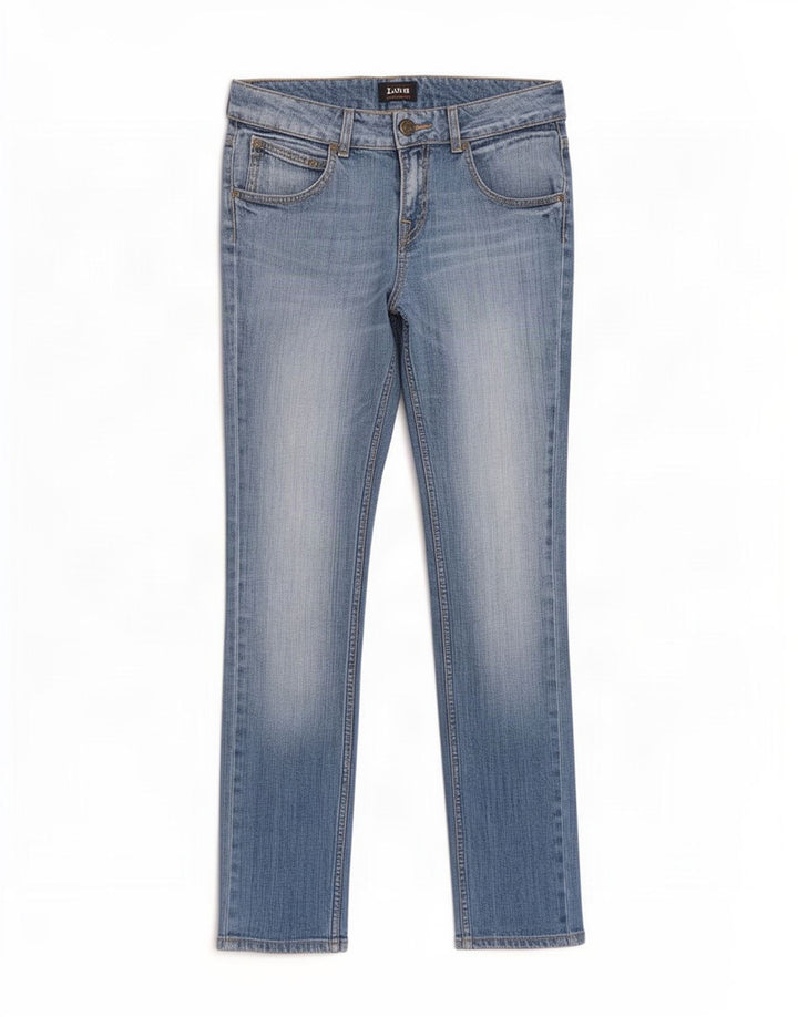 Lee Damen Amy Slim Jeans W30 L29 Blaue Baumwolle