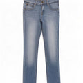 Lee Damen Amy Slim Jeans W30 L29 Blaue Baumwolle