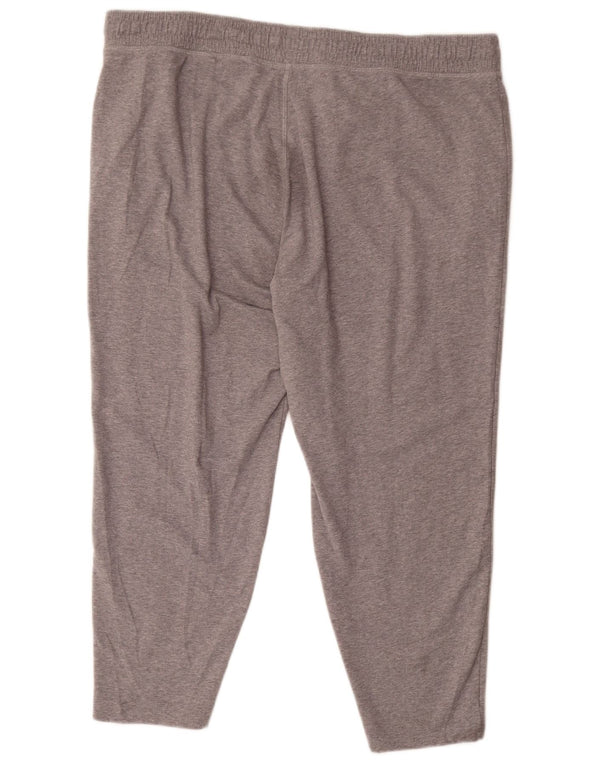 Marks & Spencer Trainingshose für Damen, UK 22 3XL, graue Baumwolle