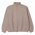 Asics Damen-Sweatshirt mit Reißverschluss am Hals, UK 20 2XL, Grau meliert