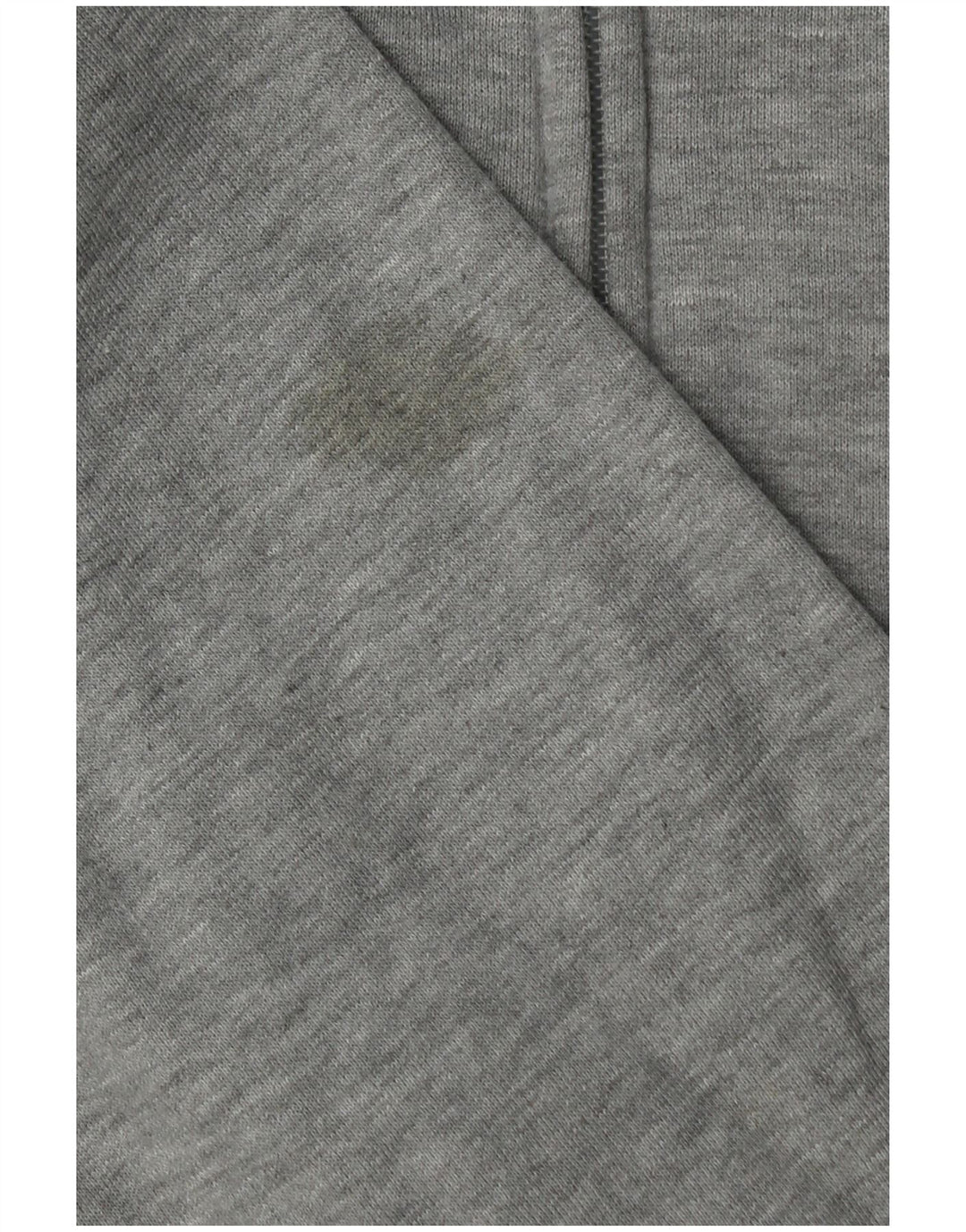 Puma Damen Zip Hoodie Pullover UK 14 Mittelgrau meliert