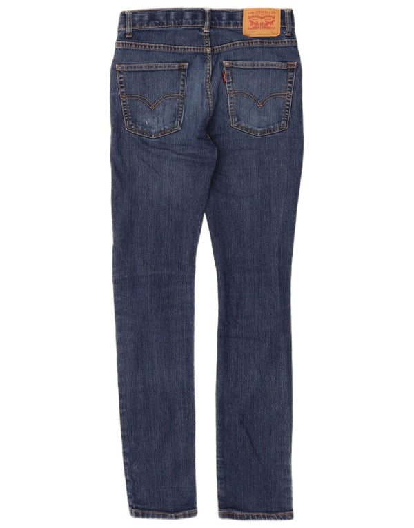 Levi's Mädchen 510 Skinny Jeans 15–16 Jahre W26 L30 Blaue Baumwolle