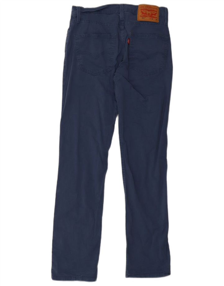 Levi's Herren 511 Slim Freizeithose W30 L32 Blaue Baumwolle
