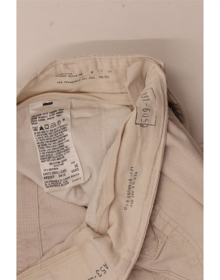 Levi's Herren Cargoshorts W30 Mittelbeige Baumwolle