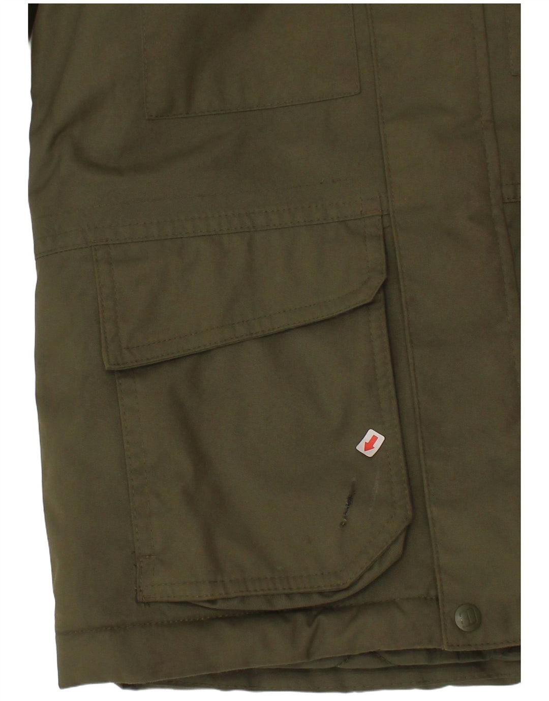 Berghaus Jungen-Parka mit Kapuze, 5–6 Jahre, Khaki, Polyester