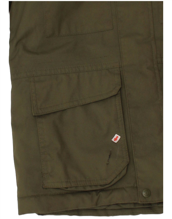 Berghaus Jungen-Parka mit Kapuze, 5–6 Jahre, Khaki, Polyester